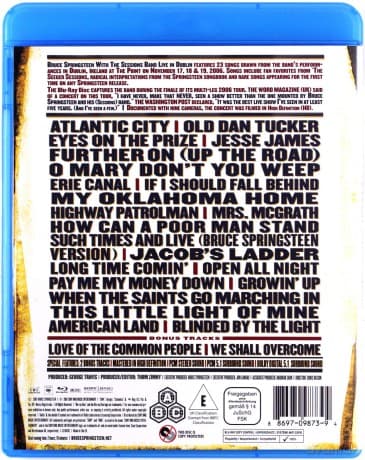 Bruce Springsteen & The E Street Band: Live In Dublin