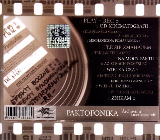 Paktofonika: Kinematografia / Archiwum Kinematografii