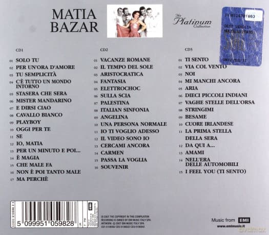 Matia Bazar: The Platinum Collection