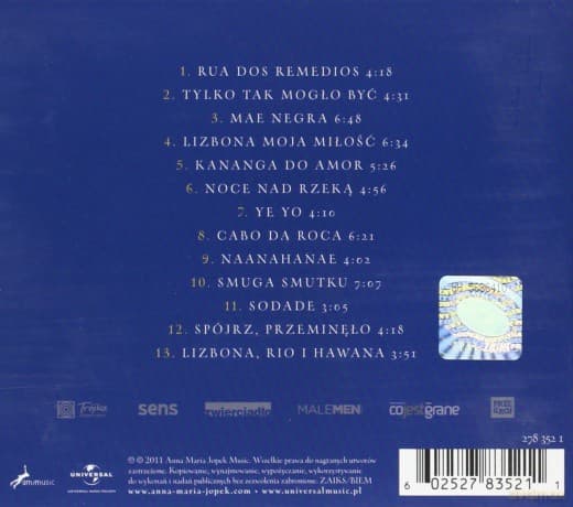 Anna Maria Jopek: Sobremesa (digipack)