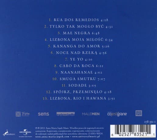 Anna Maria Jopek: Sobremesa (digipack)