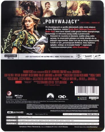 Ciche miejsce 2 (steelbook)