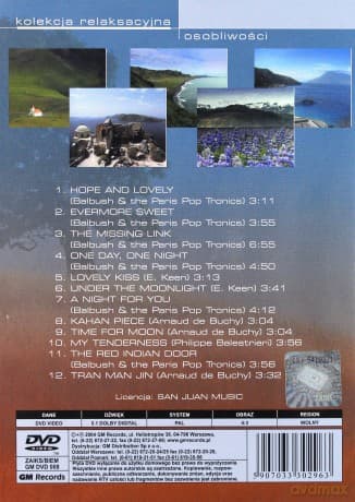 Kolekcja relaksacyjna: Osobliwości