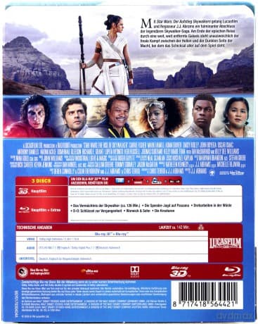 Star Wars: Episode IX - The Rise of Skywalker (Gwiezdne Wojny: Skywalker. Odrodzenie) (steelbook)