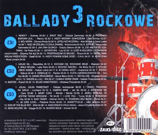 Ballady rockowe 3