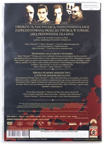 Ojciec Chrzestny Trylogia - odnowiona edycja