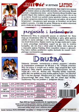 Pakiet Romantyczny: Miłość w rytmie latino / Przyjaciele i kochankowie / Drużba