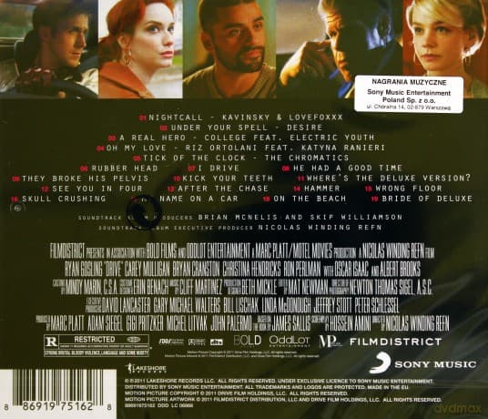 Drive soundtrack (Cliff Martinez)