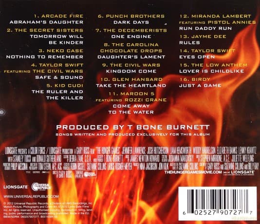 The Hunger Games: Songs From District 12 And Beyond (Igrzyska Śmierci) soundtrack