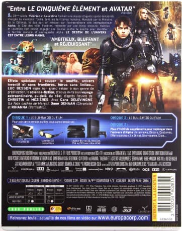 Valerian and the City of a Thousand Planets (Valerian i miasto tysiąca planet) (steelbook)