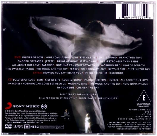 Sade: Bring Me Home - Live 2011 [DVD]+[CD]