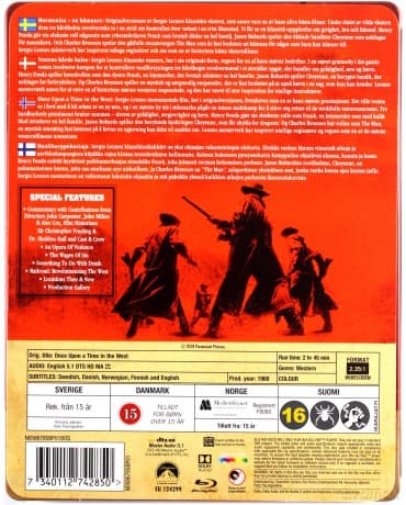 Once Upon a Time in the West (Pewnego razu na Dzikim Zachodzie) (steelbook)