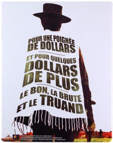 Dobry, zły i brzydki / Za garść dolarów / Za kilka dolarów więcej (steelbook)