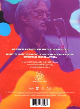 Eric Clapton: Eric Clapton's Crossroads Guitar Festival 2019 [2xBlu-Ray]