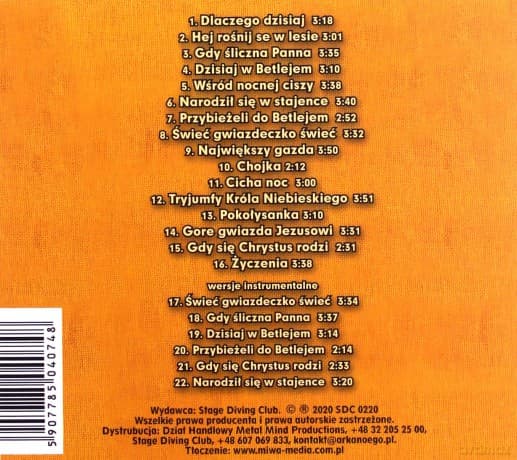 Arka Noego: Kolędy (digipack)