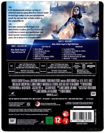 Alita: Battle Angel (steelbook)