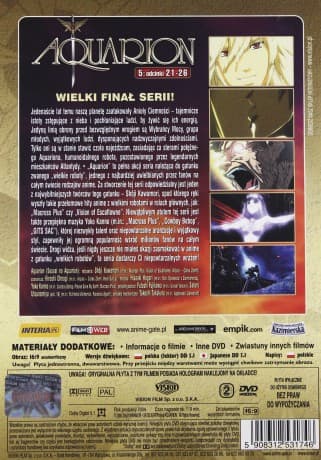 Aquarion 5 odcinki 21-26