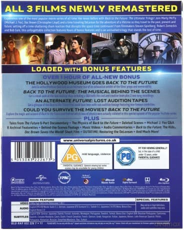 Powrót do przyszłości 1-3 Trylogia