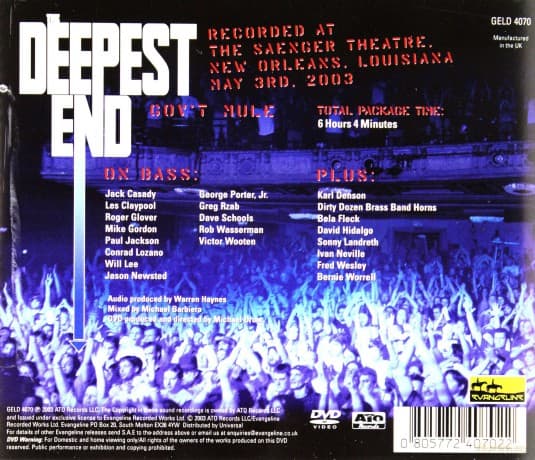 Gov't Mule: Deepest End - Live in Concert