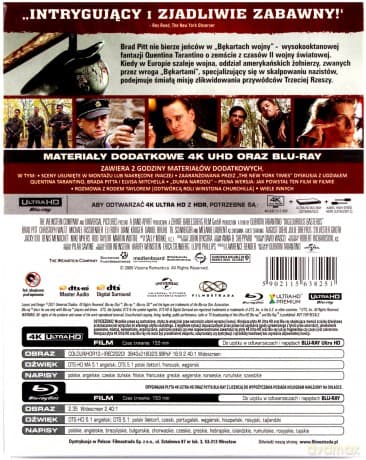 Bękarty wojny (steelbook)