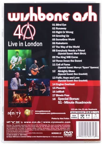 40th Anniversary Concert - Live in London