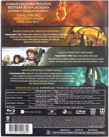 Władca Pierścieni: Zremasterowana Trylogia Wersja Kinowa