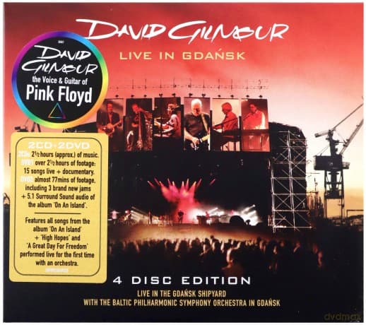 David Gilmour: Live In Gdańsk (digipack)
