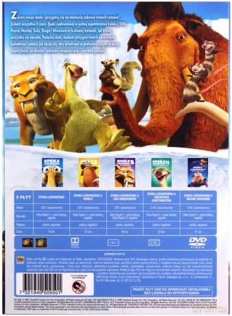 Epoka Lodowcowa 1-5 Pakiet