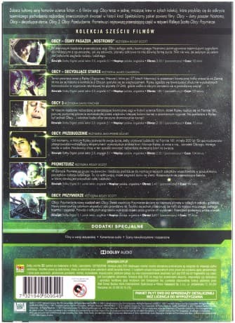 Obcy Pakiet 6 Filmów
