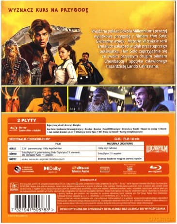 Han Solo: Gwiezdne wojny - historie (Star Wars)