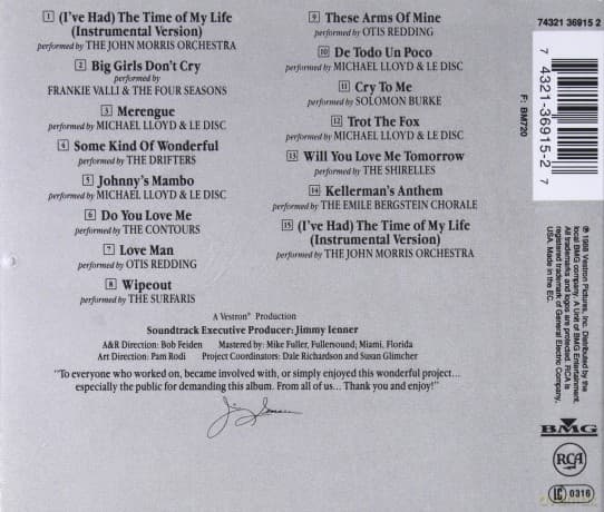 More Dirty Dancing soundtrack (Wirujący Seks)