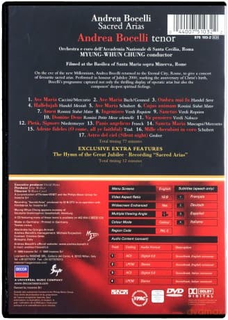 Andrea Bocelli: Sacred Arias