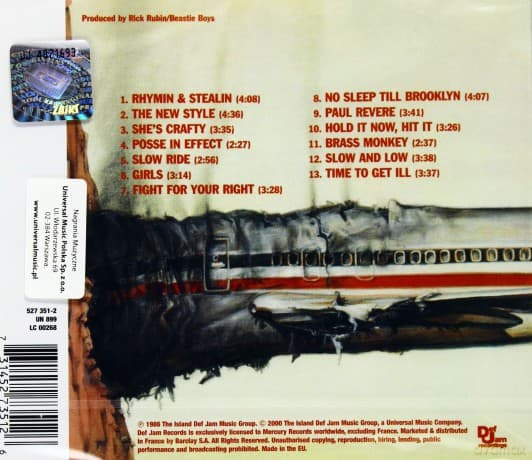 Beastie Boys: Licensed To Ill