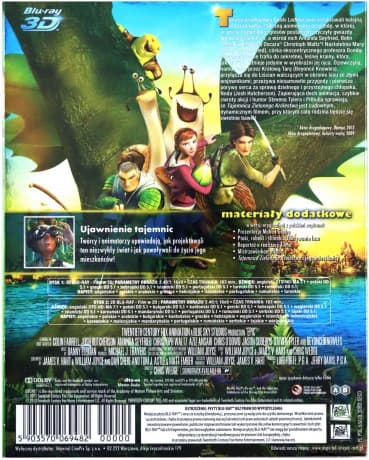 Tajemnica zielonego królestwa 3D