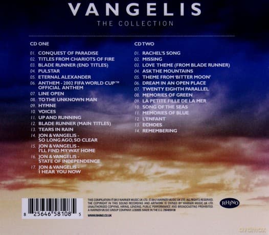 Vangelis: The Collection