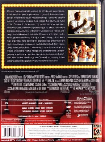 Złap mnie, jeśli potrafisz (Złota Kolekcja Hollywood 09) (booklet)