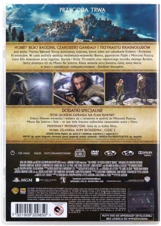 Hobbit: Pustkowie Smauga edycja specjalna [2DVD]