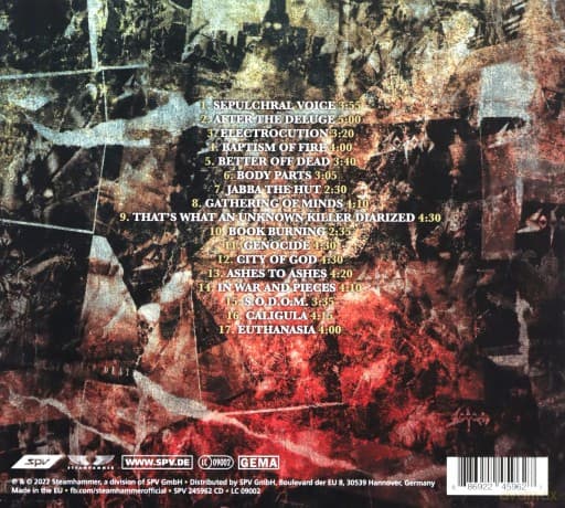 Sodom: 40 Years At War The Greatest Hell Of Sodom (digipack)