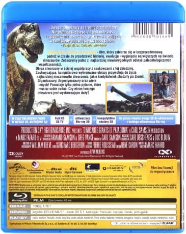 Dinozaury 3D. Giganty Patagonii