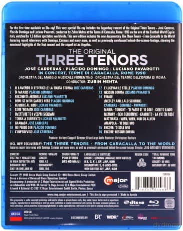 The Original Three Tenors Concert