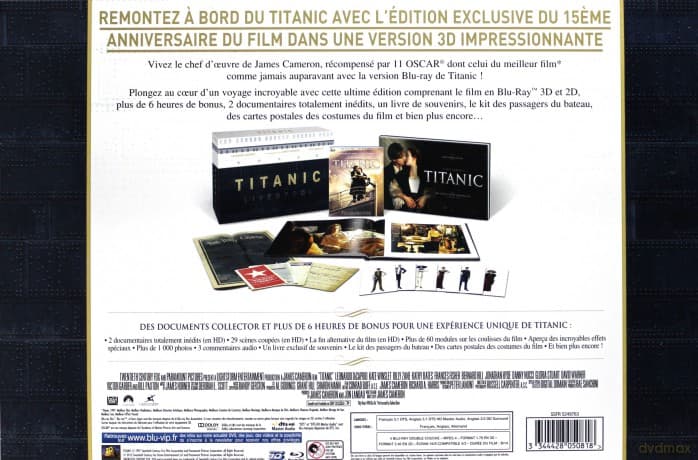 Titanic Limitowane Wydanie Kolekcjonerskie 3D