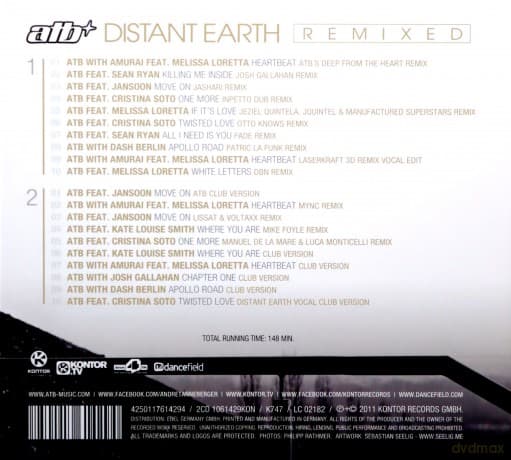 Atb: ATB-Distant Earth Remixed