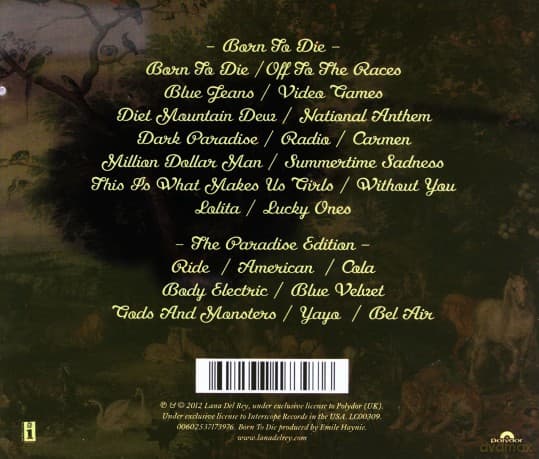 Lana Del Rey: Born To Die - The Paradise Edition