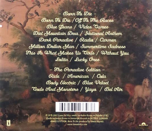 Lana Del Rey: Born To Die - The Paradise Edition