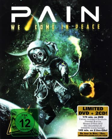 Pain: We Come In Peace (digipack)