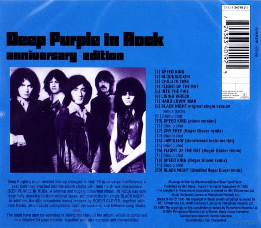 Deep Purple: Deep Purple In Rock Anniversary Edition