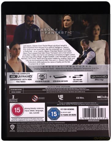 Westworld Series 1-4 Complete Collection
