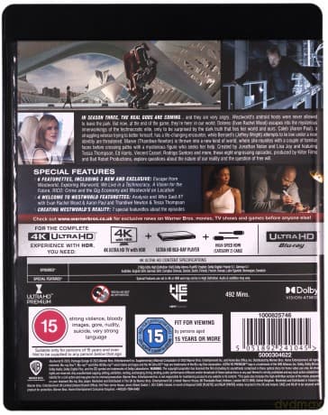 Westworld Series 1-4 Complete Collection