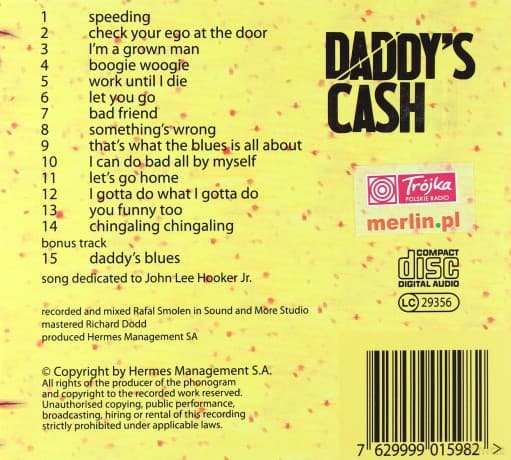 John Lee Hooker Jr. & Daddy's Cash: That's What The Blues Is All About (digipack)