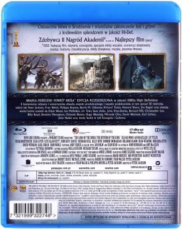 Władca Pierścieni Powrót Króla edycja rozszerzona